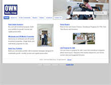 Tablet Screenshot of ownrealtygroup.com
